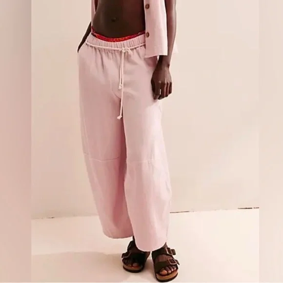 Free People NWOT Kayden Barrel Pants - Picture 1 of 5